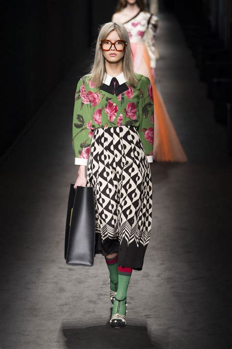 gucci pomeriggio 5 29 novembre 2016|All the Looks From the Gucci Fall 2016 Ready.